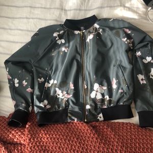 Albion Fit orchid bomber jacket